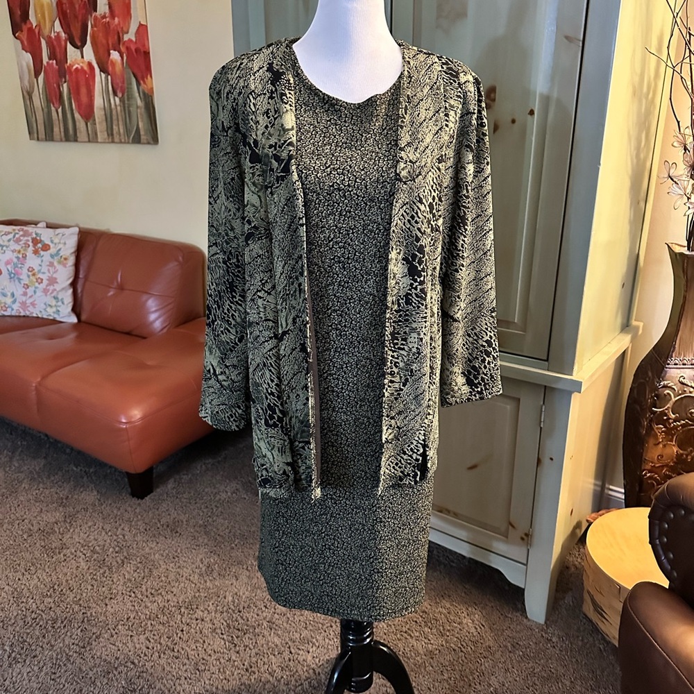 Vans Black and Green Dress